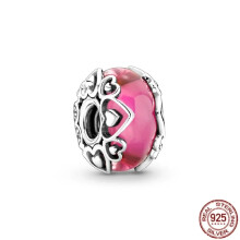 (SS184) 2025 Grand display of cute pink - series beads, teddy bears, butterflies, "Mom" words, etc., full of girlish charm