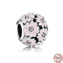 (SS1624) 2025 Grand display of cute pink - series beads, teddy bears, butterflies, "Mom" words, etc., full of girlish charm