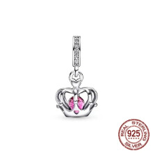 (SS208) 2025 Grand display of cute pink - series beads, teddy bears, butterflies, "Mom" words, etc., full of girlish charm