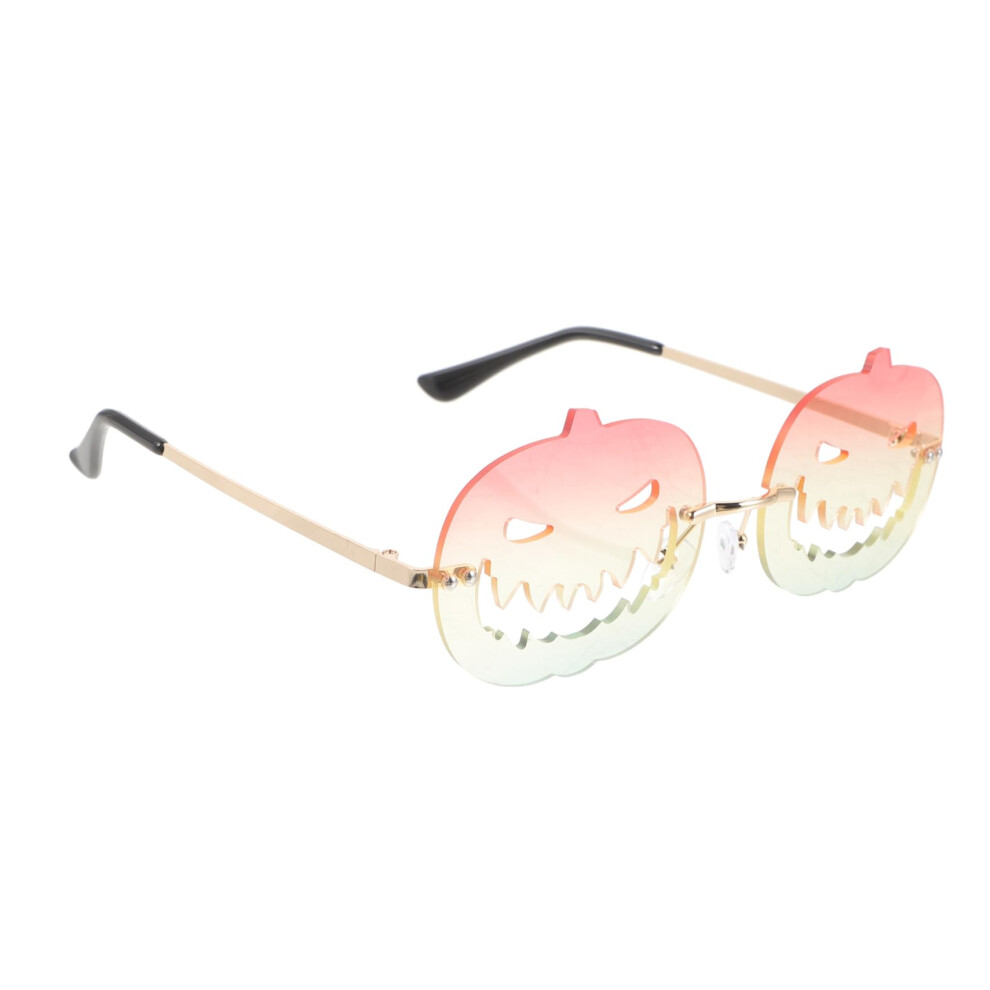 Pumpkin Sunglasses for Women - Unique Colorful Fun Sunglasses, Novelty Decoration Style, Lightweight UV Protection-image-OPC-PJKPMJ7-NEW