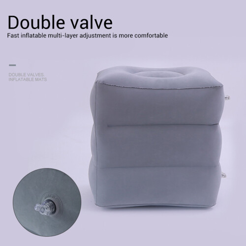 Coussin gonflable pour le pied à double valve 3ch 45x40x30cm 2