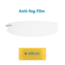 (B anti-fog45885) Pellicola per casco da moto con lente trasparente, antiappannamento, pellicola di