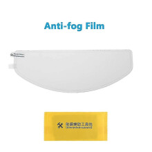 (C anti-fog45882) Pellicola per casco da moto con lente trasparente, antiappannamento, pellicola di