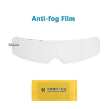 (A anti-fog45888) Pellicola per casco da moto con lente trasparente, anti-appannamento, pellicola di
