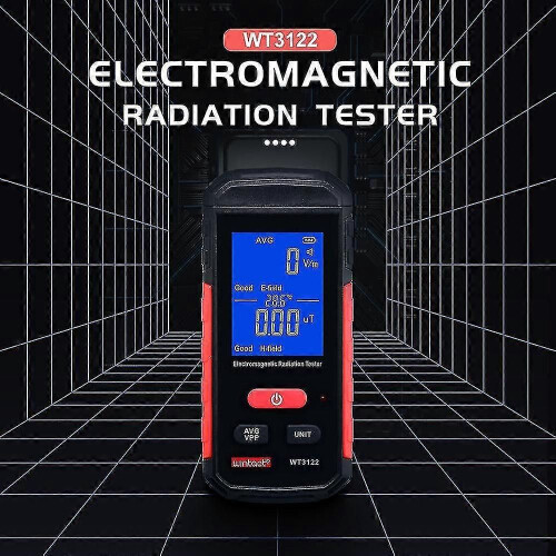 (18)Electromagnetic Field Detector Electromagnetic Wave Radiation Meter Mobile Phone Radiation Tester
