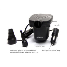12V PVC Electric Air Pump - 300L/min Inflatable Blower, 10.2x8.5x10.1cm