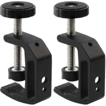 (42) Universele C-klem met 1/4 en 3/8 schroefdraad voor desktopmontage, LCD-monitorflitsbureaus