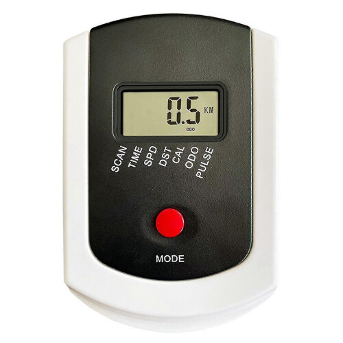 (76)Th LCD-näytön nopeusmittarin vaihtolaite kuntopyörätietokoneelle usblack1pcs