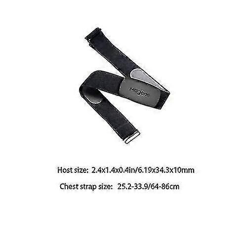 (268) Magene H64 Ant+ Bluetooth 4.0 -sykemittari ja rintavyö 2