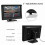 Moniteur LCD TFT HD de 310,5 pouces (800 x 480 pixels) avec double support de fixation pour caméra de 3