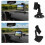 Moniteur LCD TFT HD de 310,5 pouces (800 x 480 pixels) avec double support de fixation pour caméra de 4
