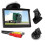 Moniteur LCD TFT HD de 310,5 pouces (800 x 480 pixels) avec double support de fixation pour caméra de 1