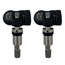 (446) 2 kpl ohjelmoitavaa TPMS-anturia 433 MHz:n 315 MHz:n anturia, yleismalli 2 yhdessä rengaspaineiden