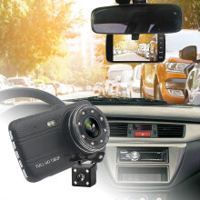 (544) Dssh Cam 1080p FHD DVR Automotive Dash Cam 4.0 Inch Ips Scherm Dashboard Camera 170 Groothoek,