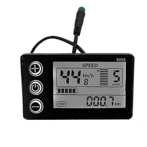 (652)Elektrische fiets display lcd display S866 controller paneel dashboard-subaoe