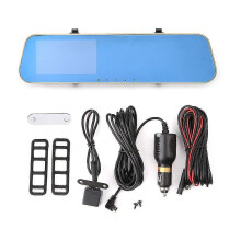 (678)Auto Achteruitrijcamera DVR Parkeermonitor Rijopname Bewegingsdetectie 1080p