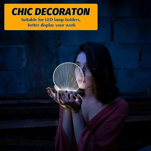 (936) Socle de lampe de nuit LED 3D, 16 couleurs, avec télécommande et câble USB. 1