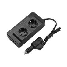 (1504) 200W omvormer, draagbaar, DC 12V naar AC 220V/110V, auto-omvormer, transformator met
