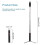 (932) Treppiede per selfie con Bluetooth in alluminio, lampada portatile, telecomando con luce flash 5