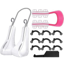 (1569)11 Pieces Nose Shaper Clip Nose Lifting Shaping Clip Nose Up Lifting Clips Nose Lifter Silicone