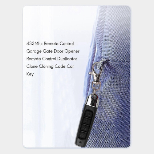 (1711)6x 433mhz Remote Control Garage Gate Door Opener Remote Control Duplicator Clone Cloning Code 2