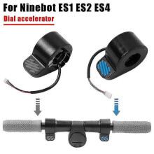 (1717) 2 accélérateurs de trottinette industrielle noirs pour trottinette électrique Ninebot