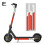 (1806)Waterproof Pvc Reflective Stickers For Ninebot Max G30 Kickscooter Reliable Practical Protective 2