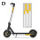(1806)Waterproof Pvc Reflective Stickers For Ninebot Max G30 Kickscooter Reliable Practical Protective 4