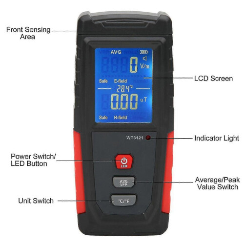 (1750)Radiation Detection Instrument Electromagnetic Tool Measurement Device Analytical Instrument Temperature 2