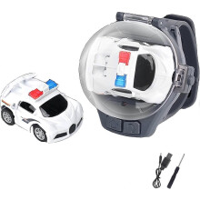 (2108)Orologio giocattolo telecomandato con luci Mini orologio da auto telecomandato Giocattoli 24ghz