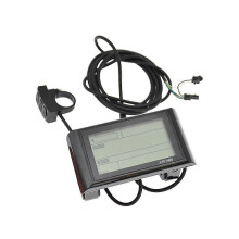 (2191)24-72v Sw900 Compteur de vitesse filaire pour vélo électrique avec affichage LCD