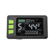 (2201)P3c Tableau de bord à écran LCD couleur 24v 36v 48v 60v Compteur pour vélo électrique et scooter