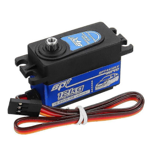 (2223)Spt4412lv Servo numérique 12 kg, servomoteur de direction numérique pour télécommande 1:10 1