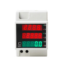 (2227) AC80-300V 100A Digitale Energiemeter DIN-Rail Multimeter Elektrische Vermogensmeter KWh Meter