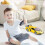 (2308) Jouet transformable pour garçon et fille de 5 à 7 ans, voiture transformable télécommandée pour 4