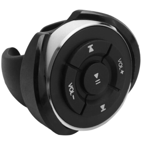 (2328)Wireless Bluetooth Remote Control Car Steering Wheel Motorcycle Bike Handlebar Media Button For