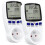 (2341)2 Tariff Electricity Consumption Meter Socket Energy Meter With Lcd Display Overload Protection 1
