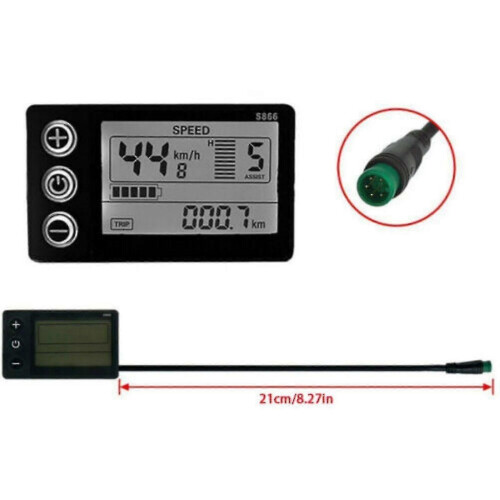 (2361) Panneau de commande LCD 24-48 V pour vélo électrique et scooter électrique S866 1