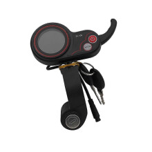 (2423)Tf-100 Display LCD Misuratore di acceleratore Cruscotto Interruttore a 6 pin con chiave di blocco