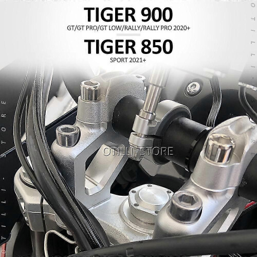 (1398)2020 2021 Motorcycle Accessorie Handlebar Heightening Code Handlebar Riser Clamp Adapter For Tiger 1