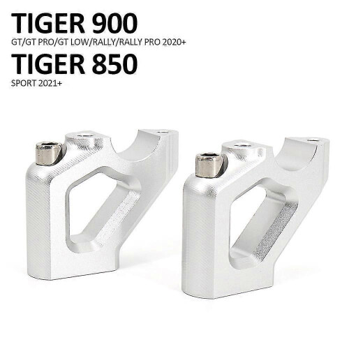 (1398)2020 2021 Motorcycle Accessorie Handlebar Heightening Code Handlebar Riser Clamp Adapter For Tiger