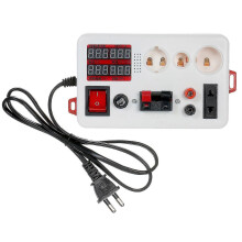 (2493)Tsir Led Power Tester Lamp Tester Box Test Clamp Electric Power Meter For Bulb Lighting Lamp Lantern