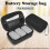 (131112)3pcs Storage Bag For 2s Flight Drone Uav Accessories Battery Pack 2