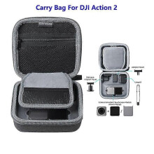 (131111) För Dji Action 2 Mini Bärväska Väska Bärbar Handväska Förvaringsväska Tillbe
