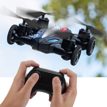 D85 2-in-1 Drone aria-terra rosso 14x12x4 cm 800 mAh