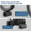 (131242)Hard Storage Case Portable Shockproof Bag High Temperature Resistant Protector Box For Dji Action 4