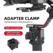 (131349) Montageplaatklem Monitorhouder met 1/4 schroefdraad en 3/8 bevestigingsgat voor DJI Rs 2/ Rsc