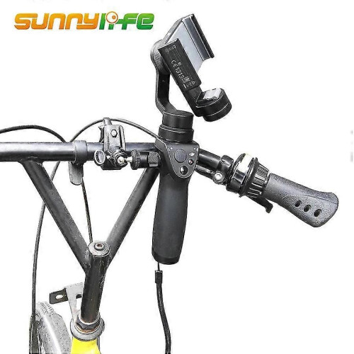 (131475) Supporto per bicicletta per stabilizzatore cardanico portatile Dji Osmo(+) e Osmo Mobile 1