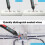 (132020)Non-contact Voltage Detector, Current Tester Pen Adjustable Sensitivity With Lcd & Led Display 3