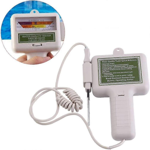 (132058) Waterkwaliteitstester PC-101 PH CL2 Draagbare digitale chloordetector met een 2